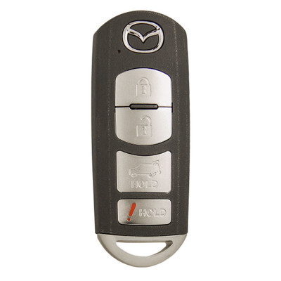 Mazda 4 Button Smart Key WAZX1T763SKE11A04, TEY1-67-5RY, 315 MHz - New, OEM