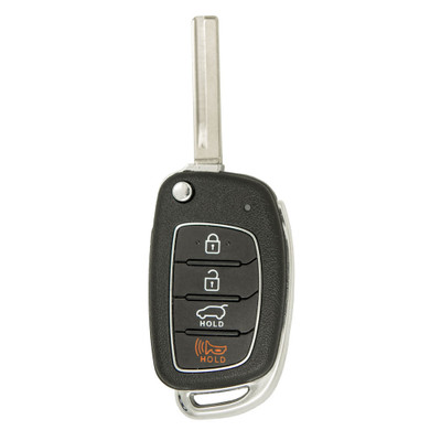 Hyundai 4 Button Remote Flip Key TQ8-RKE-4F31, 95430-2W110, 433 MHz - New, OEM