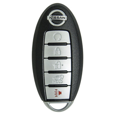 Nissan 5 Button Proximity Smart Key KR5S180144014, 285E3-9PA5A, 433 MHz - New, OEM