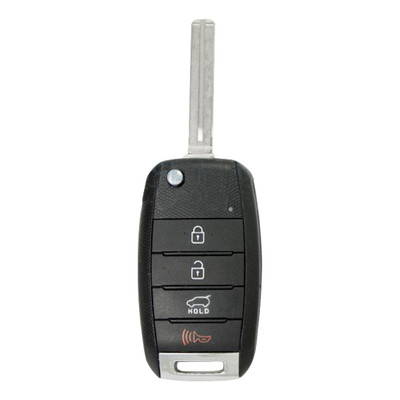 Kia 4 Button Remote Flip Key CANADA TQ8-RKE-4F27, 95430-D9000 (TP), 433 MHz - New, OEM