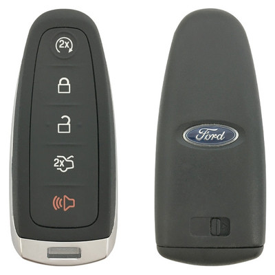 Strattec (5921286) Ford 5 Button Proximity Smart Key with Hi-Security Blade M3N5WY8609, M3N5WY8610, 164-R8092, 315 MHz - New, OEM
