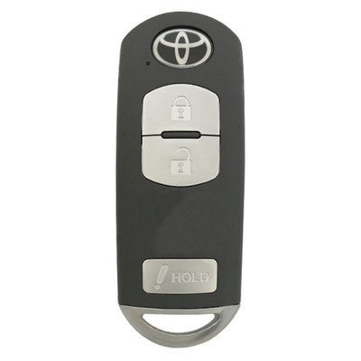 Toyota/Lexus/Scion 3 Button Proximity Key WAZSKE13D02 89904-WB004 - Refurbished, Recase