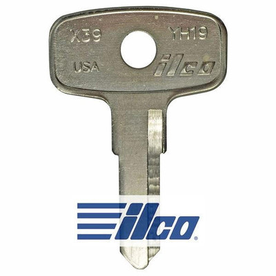 ILCO AF00003462 YH19 Motorcycle Mechanical Key, Pack of 10