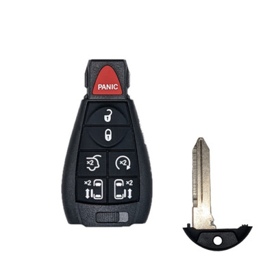 Chrysler Dodge Volkswagen 7 Button Remote Fobik Key IYZ-C01C, Refurbished Recase