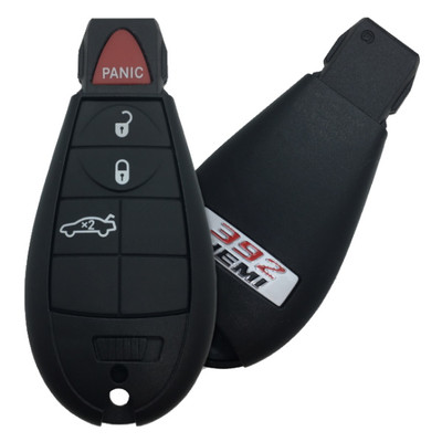 Chrysler Dodge Jeep 4 Button Remote Head Key IYZ-C01C - Refurbished, Grade A