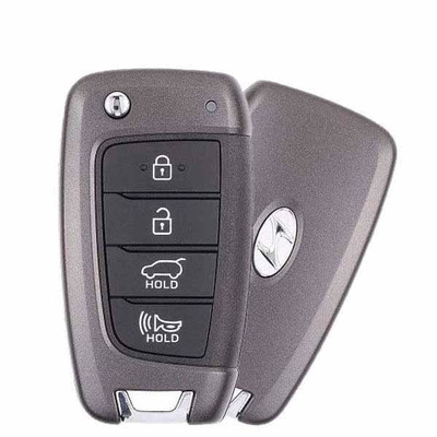 Hyundai 4 Button Remote Flip Key TQ8-RKE-4F39 - Refurbished, Grade A