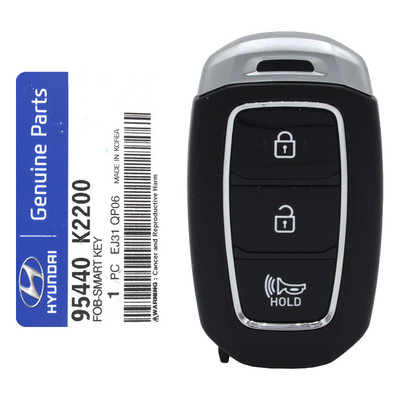 Hyundai 3 Button Smart Key SY5QXFGE03 95440-K2200 433 MHz - Refurbished, Grade A