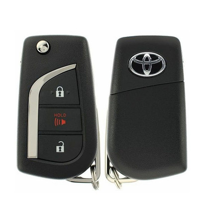 Toyota 3 Button Remote Flip Key HYQ12BFB, 89070-12C20, 315 MHz - Refurbished, Grade A