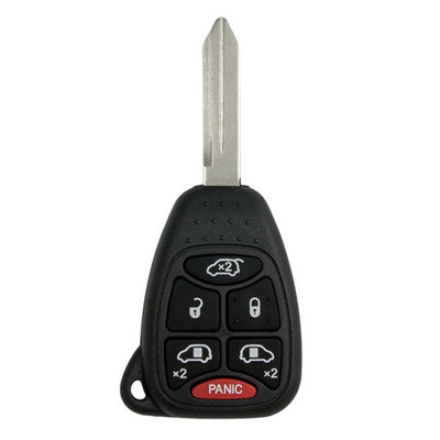 Keyless2Go 6 Button Remote Head Key Replacement for Chrysler Dodge M3N5WY72XX 05183683AA