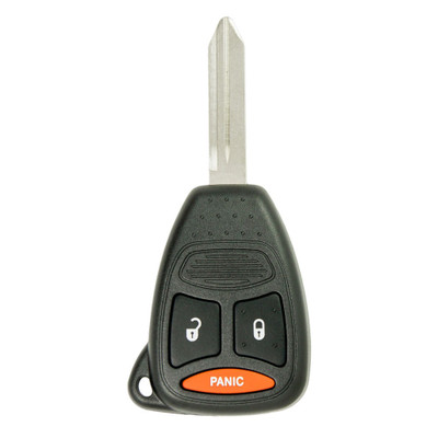 Keyless2Go 3 Button Remote Head Key Replacement For Dodge KOBDT04A