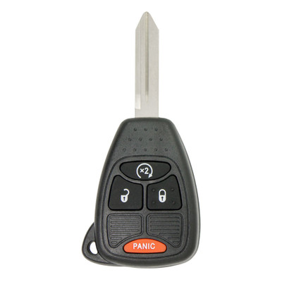 Keyless2Go 4 Button Remote Head Key Replacement for Dodge Jeep OHT692713AA