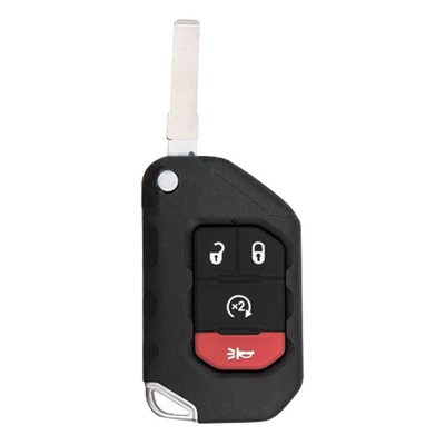 Keyless2Go Jeep 4 Button Smart Key OHT1130261 68416784AA 433 MHz, Premium Aftermarket