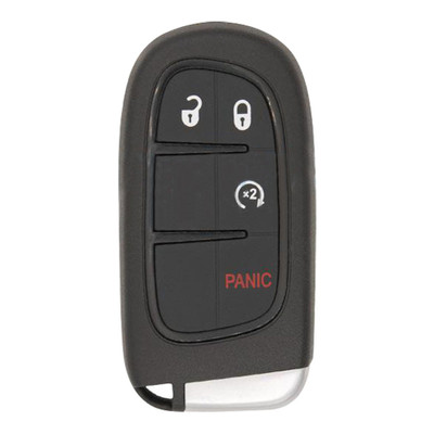 Keyless2Go Dodge 4 Button Smart Key GQ4-54T 56046956AG 433 MHz, Premium Aftermarket