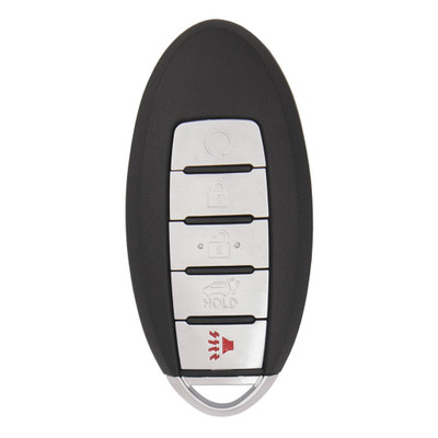 Keyless2Go Nissan 5 Button Proximity Remote Smart Key KR5S180144106 (S180144110), 285E3-6FL7B, 433 MHz - Premium Aftermarket