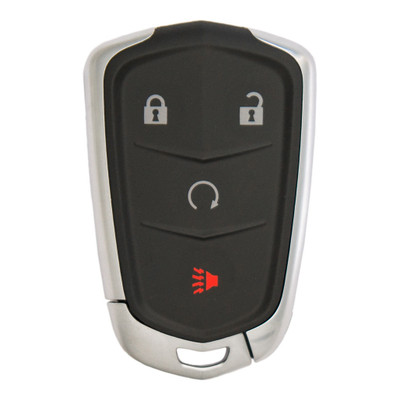 Keyless2Go Cadillac 4-Button Smart Key HYQ2EB 13591382 433 MHz, Premium Aftermarket