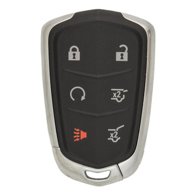 Keyless2Go Cadillac 6 Button Smart Key HYQ2AB, 13510242, 315 MHz - Premium Aftermarket