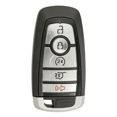Keyless2Go Ford, Lincoln 5 Button 2-Way Smart Key M3N-A2C931426, 164-R8198, 902 MHz - Premium Aftermarket