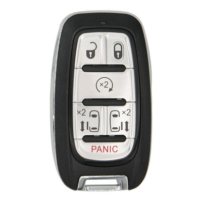 Keyless2Go Chrysler 6 Button Smart Key M3N-97395900 68217829AC 433 MHz, Premium Aftermarket