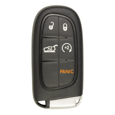 Keyless2Go Jeep 5 Button Smart Key GQ4-54T 68141580AG 433 MHz, Premium Aftermarket