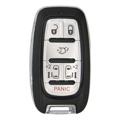 Keyless2Go Chrysler 6 Button Smart Key M3N-97395900 68241532AC 433 MHz, Premium Aftermarket