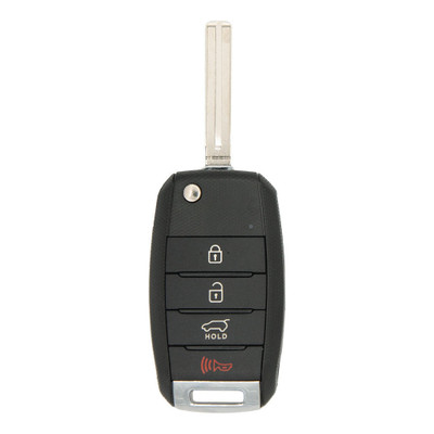 Keyless2Go Kia 4 Button 46 Chip Remote Flip Key TQ8-RKE-3F05 (XMA F/L), 95430-1U500, 315 MHz - Premium Aftermarket