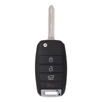 Keyless2Go Kia 4 Button Remote Flip Key OSLOKA-875T (YD), 95430-A7200, 433 MHz - Premium Aftermarket
