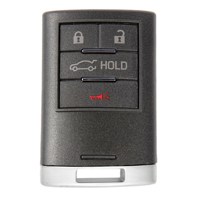 Keyless2Go Cadillac 4 Button Smart Key NBG009768T, 22856929, 315 MHz - Premium Aftermarket