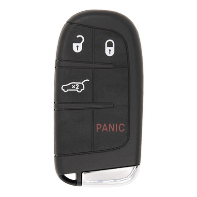 Keyless2Go Jeep 4 Button Smart Key M3N-40821302 68250341AB 433 MHz, Premium Aftermarket