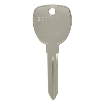 GM B91 Metal Mechanical Key Blank - Aftermarket, 10 Pack