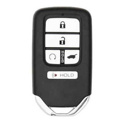 Keyless2Go Honda 5 Button Driver 1 Smart Key KR5V2X V44, 72147-TG7-A31, 433 MHz - Premium Aftermarket
