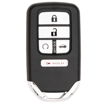 Keyless2Go Honda 5 Button Smart Key KR5V2X, 72147-TBA-A11, 433 MHz - Premium Aftermarket