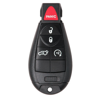 Keyless2Go Dodge Jeep 5 Button Proximity Remote IYZ-C01C 56046735AH 433 MHz, Premium Aftermarket