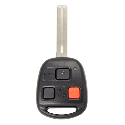 Keyless2Go 3 Button Remote Key Replacement for Lexus N14TMTX-1 / 89070-48020, TLS-KH3-057-AFB-ZZZZ-001