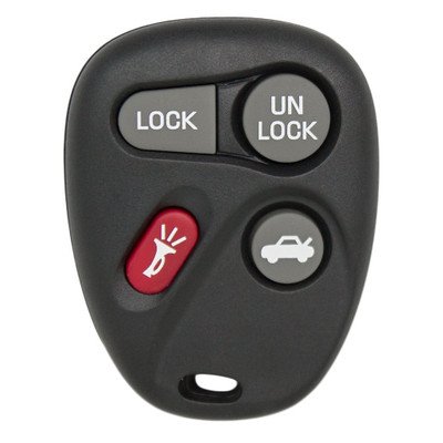 Keyless2Go Buick Cadillac Chevrolet 4-Button Remote KOBLEAR1XT 10443537