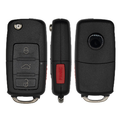 Keyless2Go Infiniti, Nissan 4 Button Remote Flip Key Philips 46, KBRASTU15, 28268-5Y701, 315 MHz - Premium Aftermarket