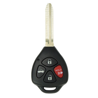 Keyless2Go 4 Button Remote Head Key Replacement for Toyota GQ4-29T / 89070-02270 / 4D67 Chip, TLS-KH4-023-AFB-ZZZZ-001