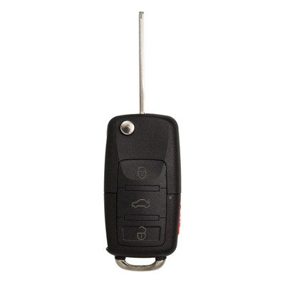 Keyless2Go Infiniti Nissan 4 Button 4D-60 Chip Remote Flip Key KBRASTU15, 28268-5Y701, 315 MHz - Premium Aftermarket