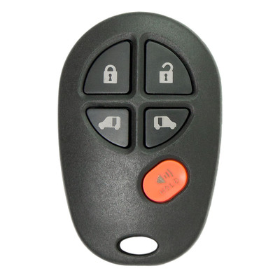 Keyless2Go Toyota 5 Button Remote GQ43VT20T 89742-AE030