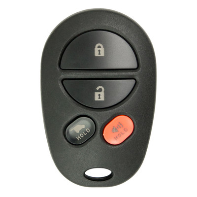 Keyless2Go Toyota 4 Button Remote GQ43VT20T 89742-0C040