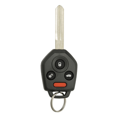 Keyless2Go 4 Button Remote Key Combo Replacement for Subaru CWTWBU766 / 57497AG48A / DA34 / 4D62
