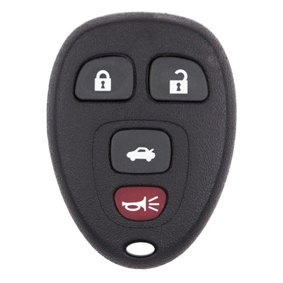 Keyless2Go Buick Chevrolet Pontiac 4-Button Remote KOBGT04A 22733523