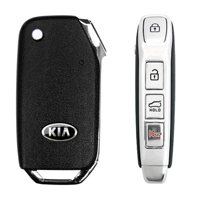 Kia 4 Button Remote Head Key KK10 TQ8-RKE-4F42 95430-D9410 - OEM NEW
