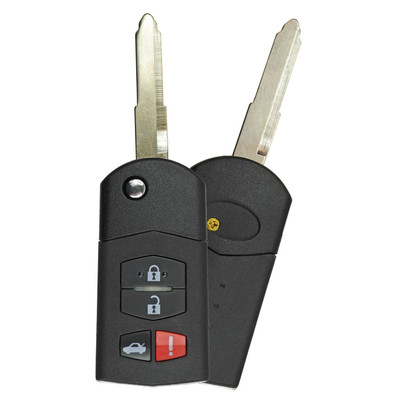 Mazda 4 Button Remote Flip Key KPU41788, 315 MHz - Refurbished, Recase