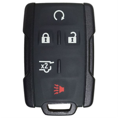 GM 5 Button Remote M3N-32337100 13580081 / 13577768 315 MHz Black Trim, Standard Aftermarket