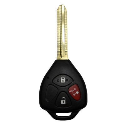 Toyota 3-Button Remote Head Key HYQ12BBY H Chip 89070-52G50 315 MHz, Standard Aftermarket (DL)