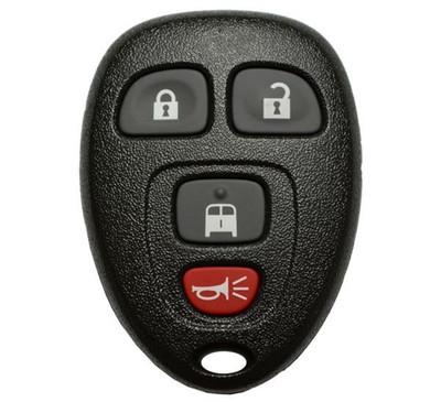 GM 4 Button Remote OUC60270, OUC60221 15883405 315 MHz, Standard Aftermarket (DL)