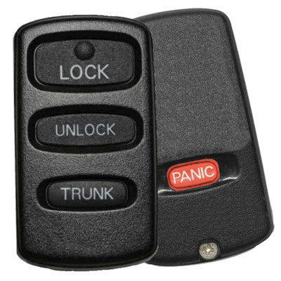 Mitsubishi 4-Button Remote E4EG8D-522M-A MR587979 315 MHz, Standard Aftermarket (DL)