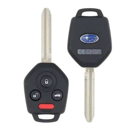 Subaru 4 Button Remote Head Key H Chip, CWTB1G077, 57497-XC01B, 433 MHz - New, OEM