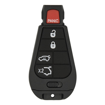 Keyless2Go Jeep 5-Button Remote Head Key M3N5WY783X IYZ-C01C 68066841 05026346 68044058 68079511 433 MHz, Premium Aftermarket