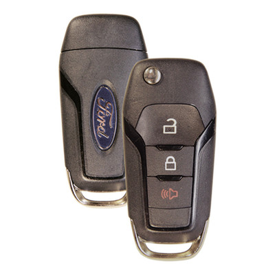 Strattec (5923667) Ford 3 Button Remote Flip Key N5F-A08TAA, 164-R8130, 315 MHz - New, OEM